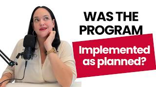 Process Evaluation in Health Promotion: Did the Program Run as Planned?