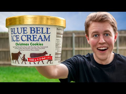 What states can you buy Blue Bell ice cream?