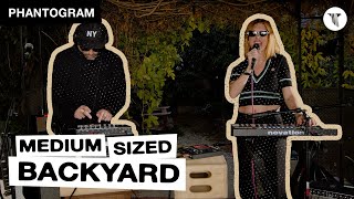 Phantogram Live in the Medium Sized Backyard