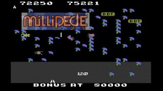 Millipede (Unreleased Prototype) Gameplay (Atari 5200)