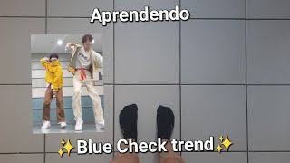 Aprenda Blue Check comigo pt.1 #bluecheck #hiphop #footwork #trend #dance #trendind