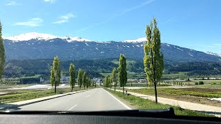 Roadtrip from Thaur to Innsbruck Tirol Austria