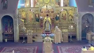 Hours \u0026 Divine Liturgy 36th Sunday after Pentecost / Martyr Tryphon