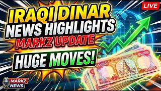 Iraqi Dinar News Highlights Markz - live