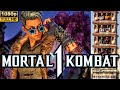 MK1 *LIGHTNING JOHNNY CAGE* KLASSIC TOWER GAMEPLAY!! (MAVADO AS KAMEO) 1080p 60 (MORTAL KOMBAT 1)