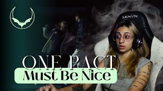 Compositora REACT + ANALISE - ONE PACT  '좋겠다' (Must Be Nice) MV