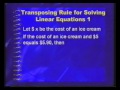 Linear Equations