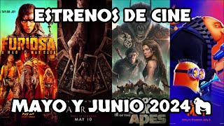 Estrenos de Cine Mayo & Junio 2024 | Las Mejores Películas 2024 (New Movies 2024
