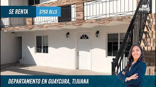 ¡ESTRENA DEPARTAMENTO TOTALMENTE REMODELADO EN TIJUANA! SOLO RENTA $750 DLLS