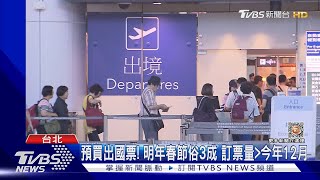 自由行已恢復9成 業者:航班數增.票價漸降｜TVBS新聞@TVBSNEWS01