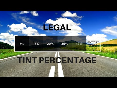 Window Tinting | How to find what tint percentage is Legal in your state. Window Tinting | How to find what tint percentage is Legal in your state.