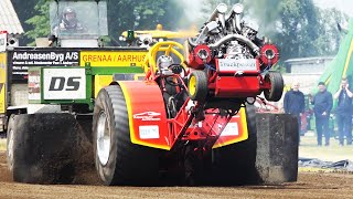 2500kg Light Modified at 2. DM 2021 on Visby Pulling Arena | Lots Of Great Action | Tractor Pulling