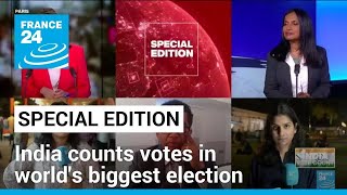 REPLAY - Special edition: India counts votes in world's biggest election • FRANCE 24 English