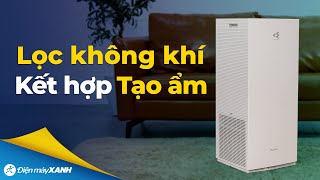 Chiếc MÁY LỌC KHÔNG KHÍ Daikin giúp lọc bụi mịn, mùi hôi và tạo ẩm cho gian phòng