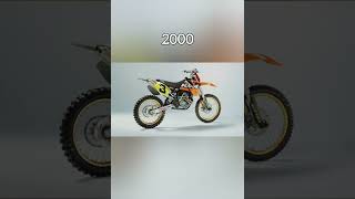 evolution of KTM bike (1934-2022) #shorts