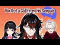 Vox's Got a call from Kuzuha and Mito 【NIJISANJI EN | Vox Akuma】