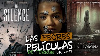 Las 3 Peores Peliculas de Terror del 2019 | #TeLoResumo