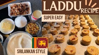 Srilankan 🇱🇰 style Rava laddu recipe❤️ |very tasty sweet laddu