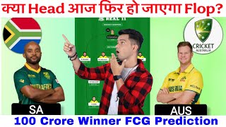 AUS vs SA 7th Match Fantasy Prediction, Champions Trophy 2025, Today Match Dream11 Team, SA vs AUS