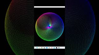 😳😱 colour Circle using python turtle graphics #python #subscribe #turtle.
