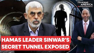 Israel Releases Video of Hamas Leader Sinwar Hiding in a Tunnel | Firstpost America