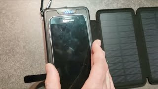 QiSa Solar Charger Review | 38800mAh Solar Power Bank Waterproof