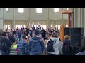 reykjavik choir performing in the iglesia hallgrimskirkja