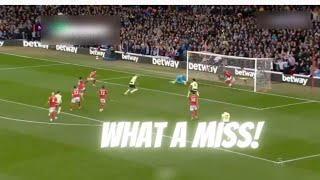 Erling HAALAND With The MISS OF THE SEASON | Nottingham Forest Vs Inconsistent Manchester City 1-1