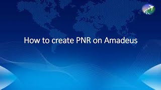 How to create a PNR on Amadeus
