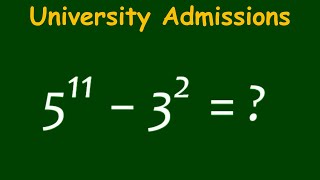 Can you Pass Stanford University Admission Test ? | Calculators NOT Allowed.✍️🖋️📘💙