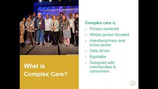 Complex Care Funding Big Problems on a Small Budget
