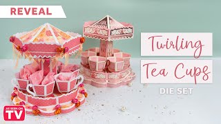 Introducing the Twirling Teacups Die Set | Tonic Studios