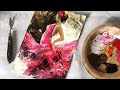 Ballerina Painting Tutorial / Palette Knife Painting / Dancing Girl Painting