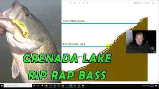 Grenada lake, Mississippi  BASS on spoonplugs!