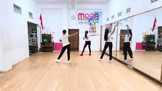 SAKIT BERULANG KALI || LINE DANCE || CHOREO : ASBAREBARE & GADISTIA || DEMO : Mona Nhya Cetta