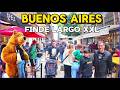 【4K】Buenos Aires Copada de TURISTAS - FINDE XXL, Walking Tour | Barrio Chino, Madero, Av. Corrientes