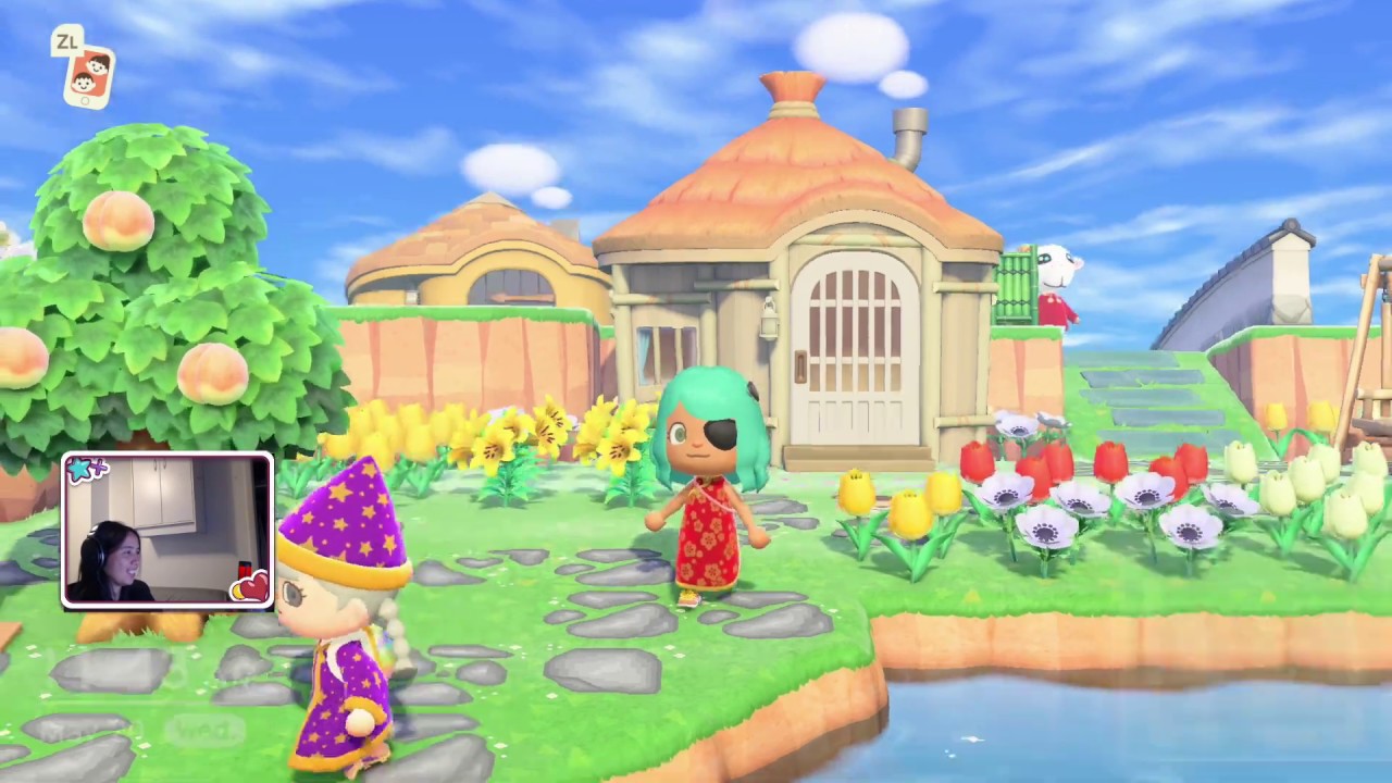 Animal Crossing New Horizons Visiting A Beautiful Island - YouTube