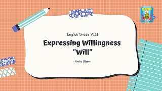 Expressing Willingness (Part 1)