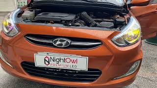 NightOwl Premium LED Hyundai Accent Dual Color H4