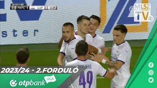 Ljujic Matija első gólja a Puskás Akadémia FC – Újpest FC mérkőzésen