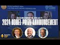 Economics Happy Hour: The 2024 Nobel Prize has been Announced!