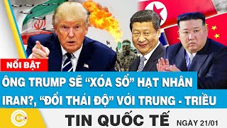 Tin Quốc tế: Ông Trump sẽ \