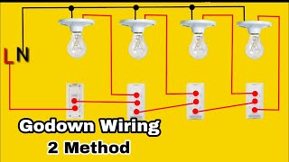 Godown  Wiring Connection || Godown Wiring Connection Diagram || Godown Wiring || It's Electrical