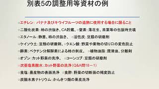 B06有機農産物のJAS規格収穫後の管理