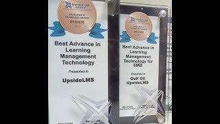 News - UpsideLMS Wins Two Bronze Awards at the 2017 Brandon Hall Awards