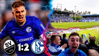 SANDHAUSEN vs SCHALKE 1:2 Stadion Vlog 🔥 10.000 Schalker eskalieren komplett! Wahnsinns-Sieg!