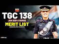 TGC 138 January 2024 Course Merit List | Indian Army | Join IMA | SSB Interview