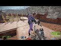 러스트 만코 4개팀 연합 25명 새벽기습레이드 수성 rust manko 4team 25ppl surprise dawn raid defense