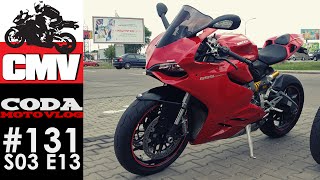 CMV#131: Ducati Panigale 899 nowe dziecko w rodzinie - pierwsza jazda - CODA MV