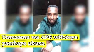 Kuki Kimenyi Yves umuzamu wa APR yashyize hanze amafoto ye yambaye ubusa ?